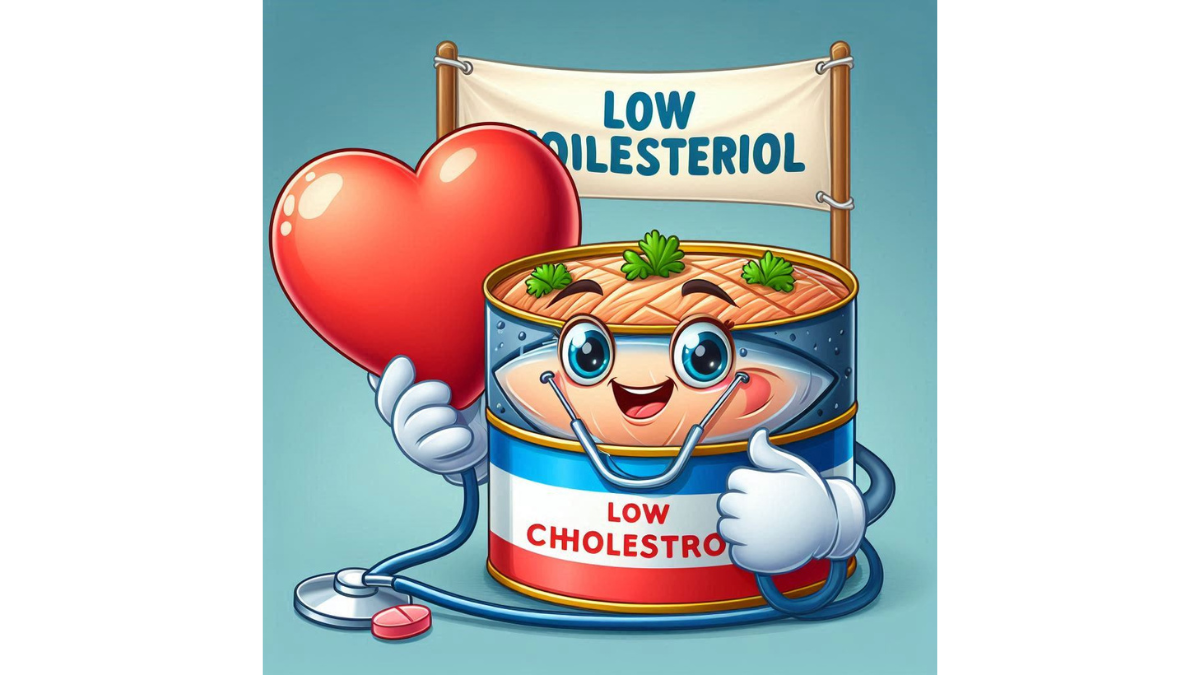 canned tuna cholesterol