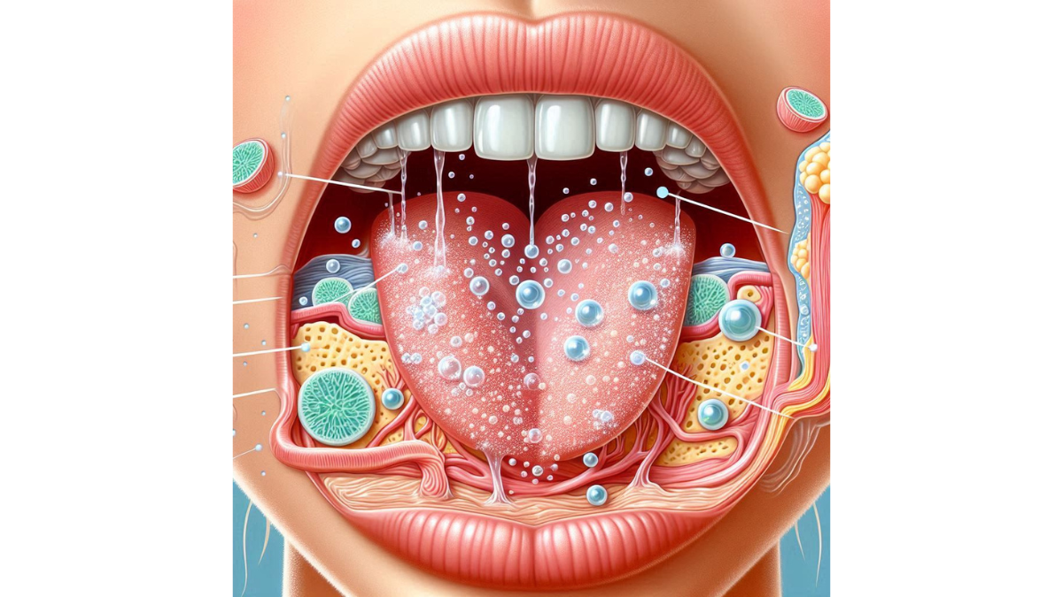 What causes your saliva to be foamy