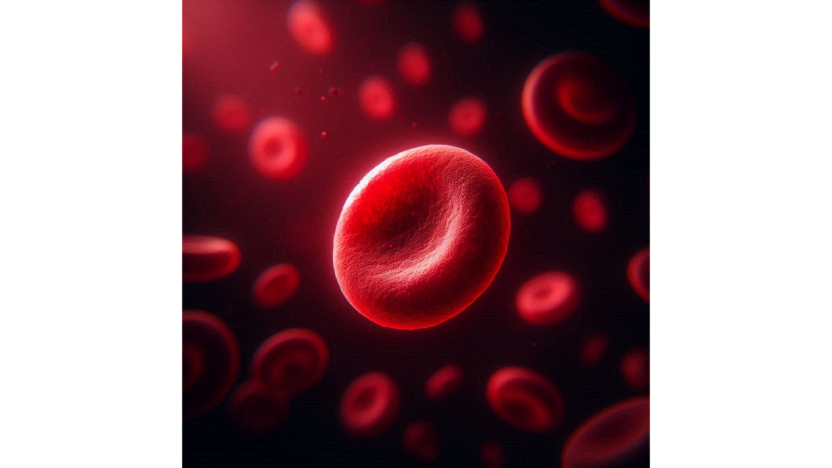 What causes red blood cells to be low