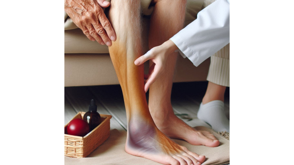 Understanding Leg Discoloration in the Elderly: Cause and Solution